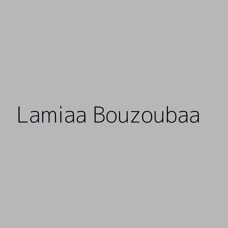 Lamiaa Bouzoubaa 